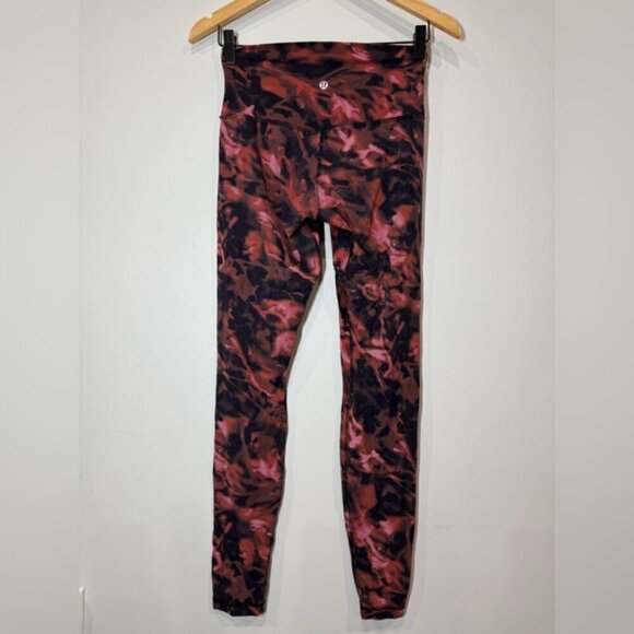 Lululemon Align High-Rise Pant Intensity Pink Blossom Multi size 6 - Picture 5 of 8